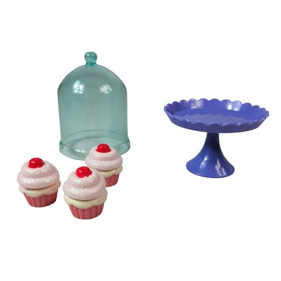 Our Generation Cherry on Top Dress Cupcakes Apron Dish Dome 18" Replacement - Picture 6 of 8